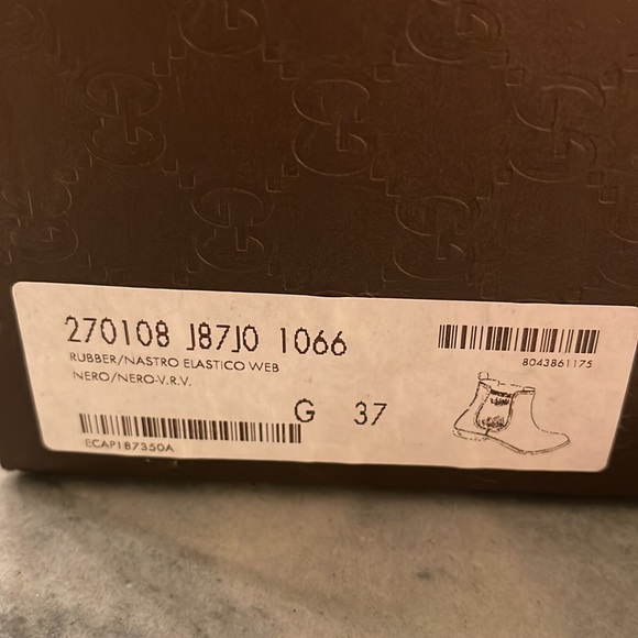 Women’s Gucci ankle boots. Rainproof. Never worn. - Picture 7 of 7